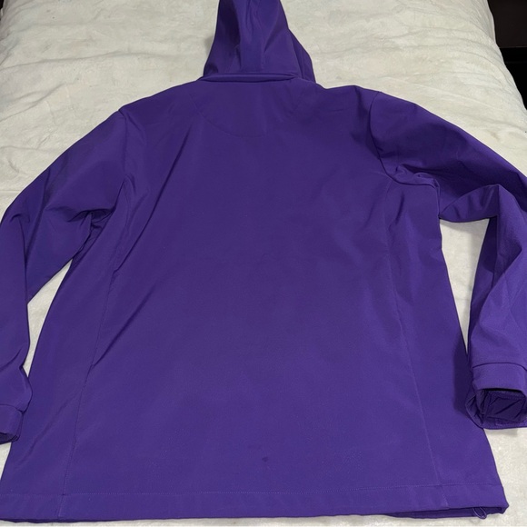 Men’s Minnesota Vikings Winter Jacket Removable Hood Purple and Gold Size XLarge - Picture 8 of 8